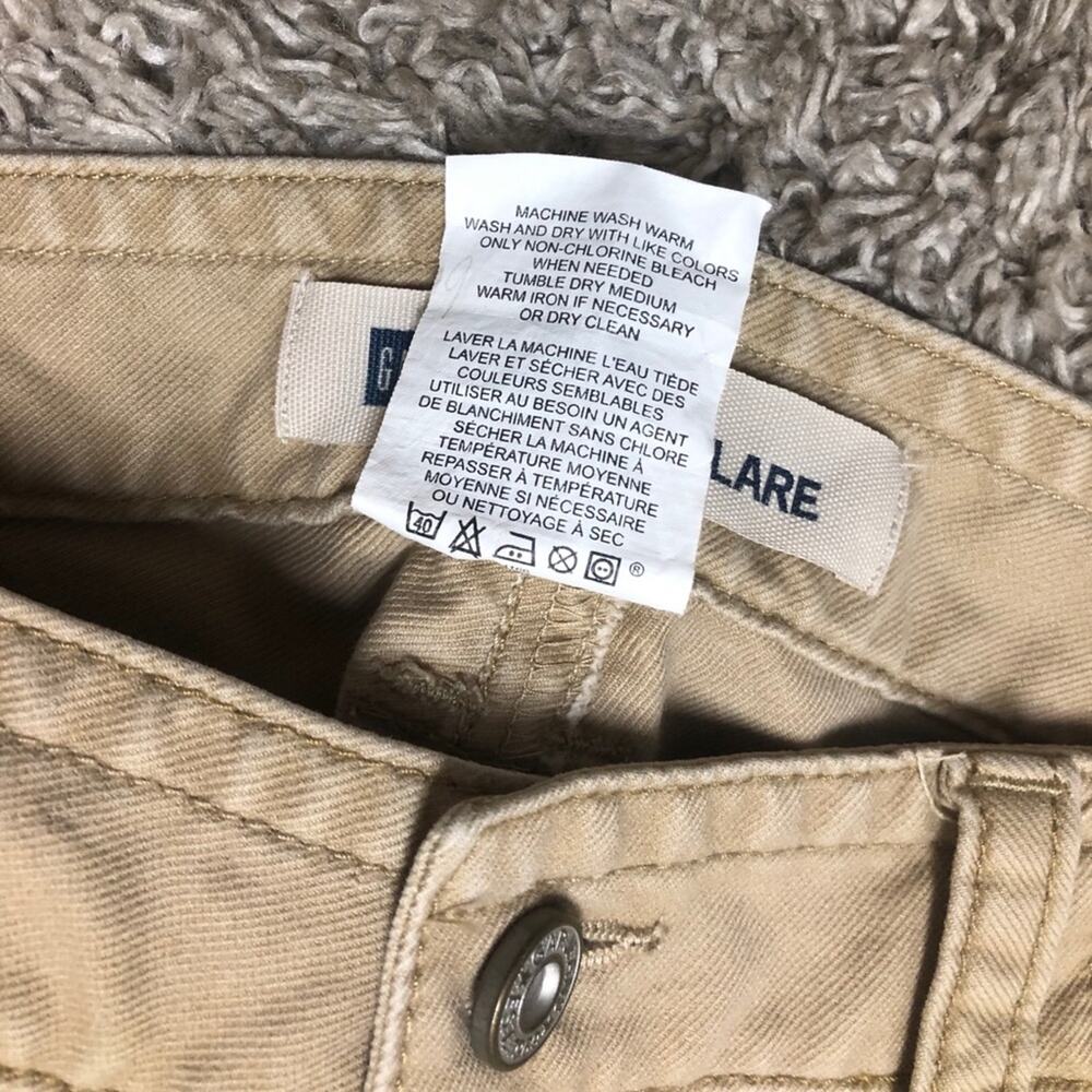 GAP Low Rise Flare Size 8R - Picture 3 of 7